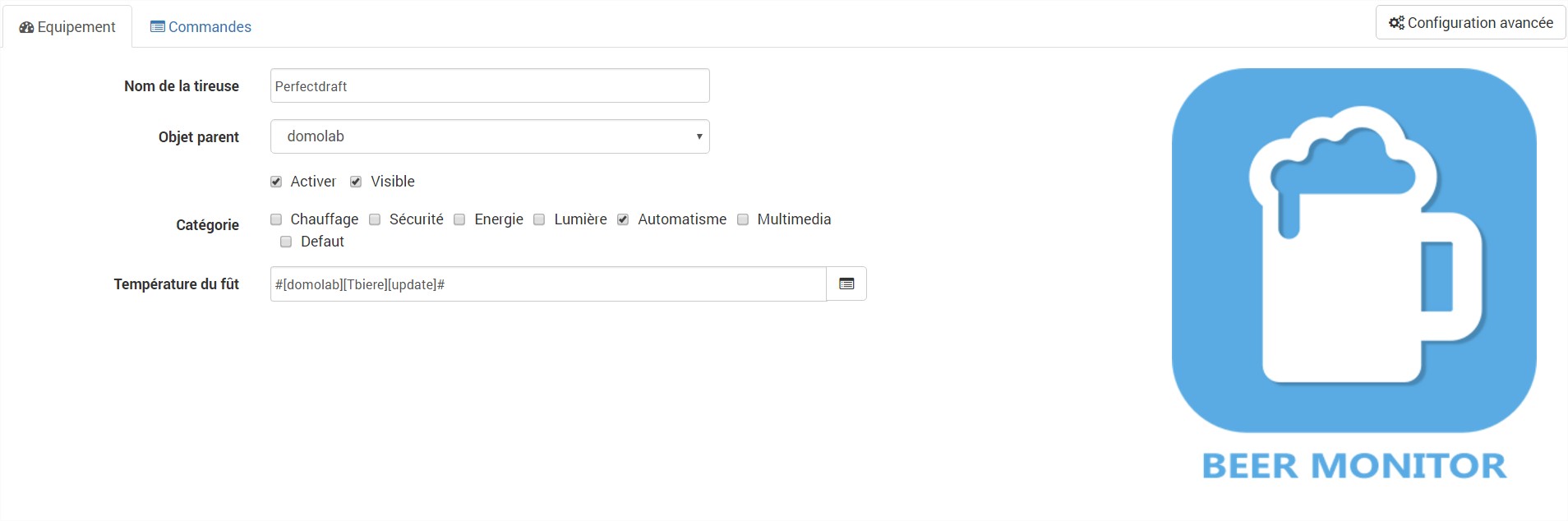 beer-monitor-iob-jeedom-plugin-domoblog-domotique