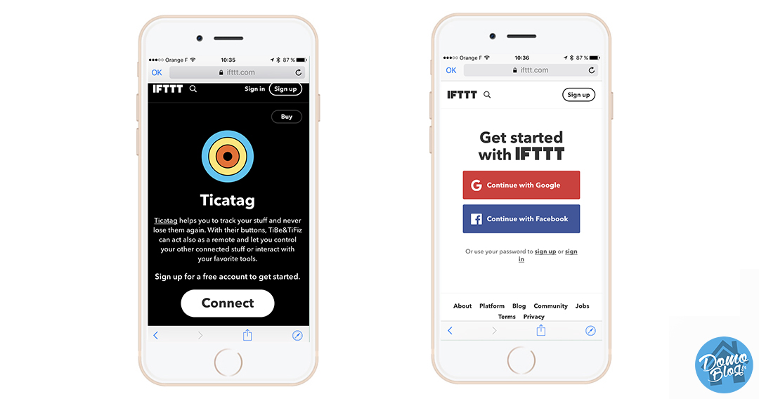 tibe-ifttt-configuration-test-domotique