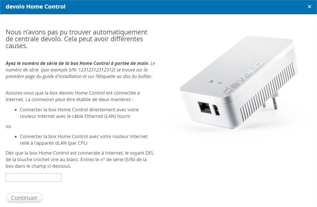 devolo-box-pas-trouvee