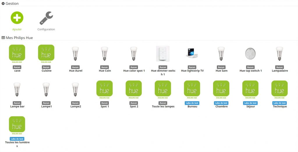 Comment ajouter une ampoule Philips Hue au plugin Jeedom Hue
