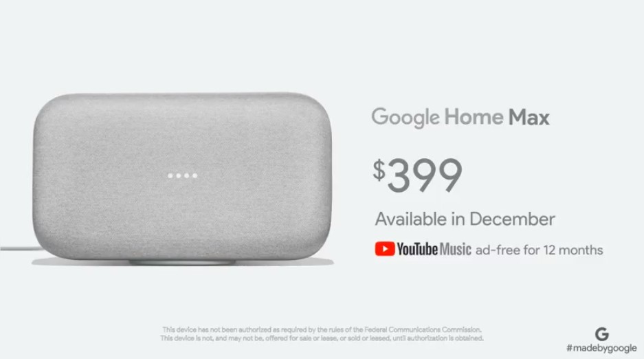 google-home-max-tarif-prix