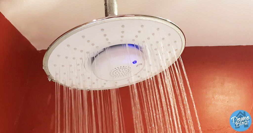 Chantez sous la douche avec le pommeau connecté Morpilot
