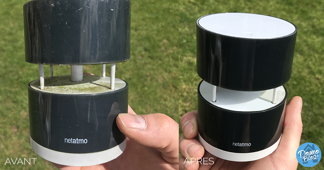 Test - Anémomètre et pluviomètre connectés de Netatmo
