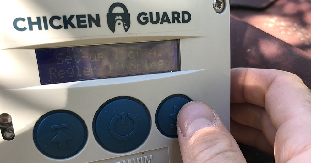 chicken-guard-reglage-heure