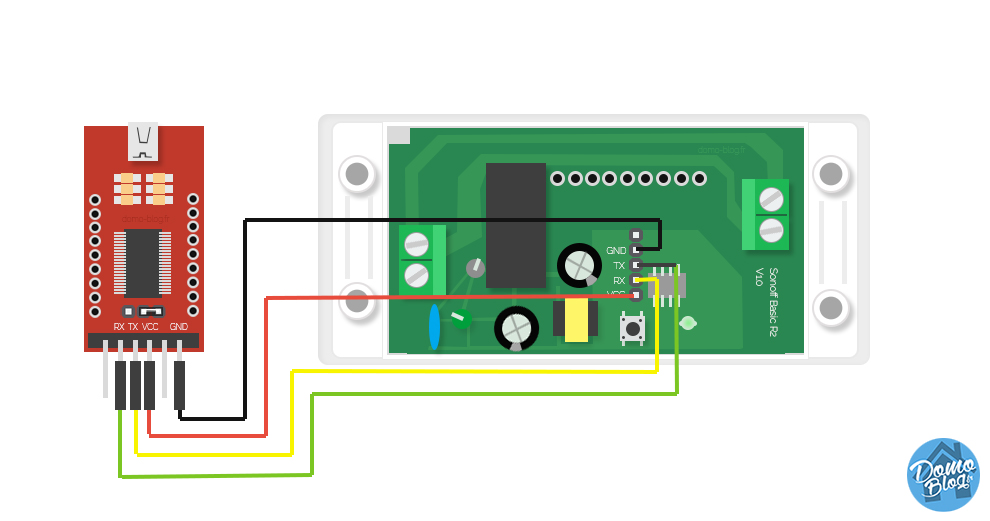 sonoff-cablage-schema-commet-flash-jeedom-domotique-domoblog-domolab