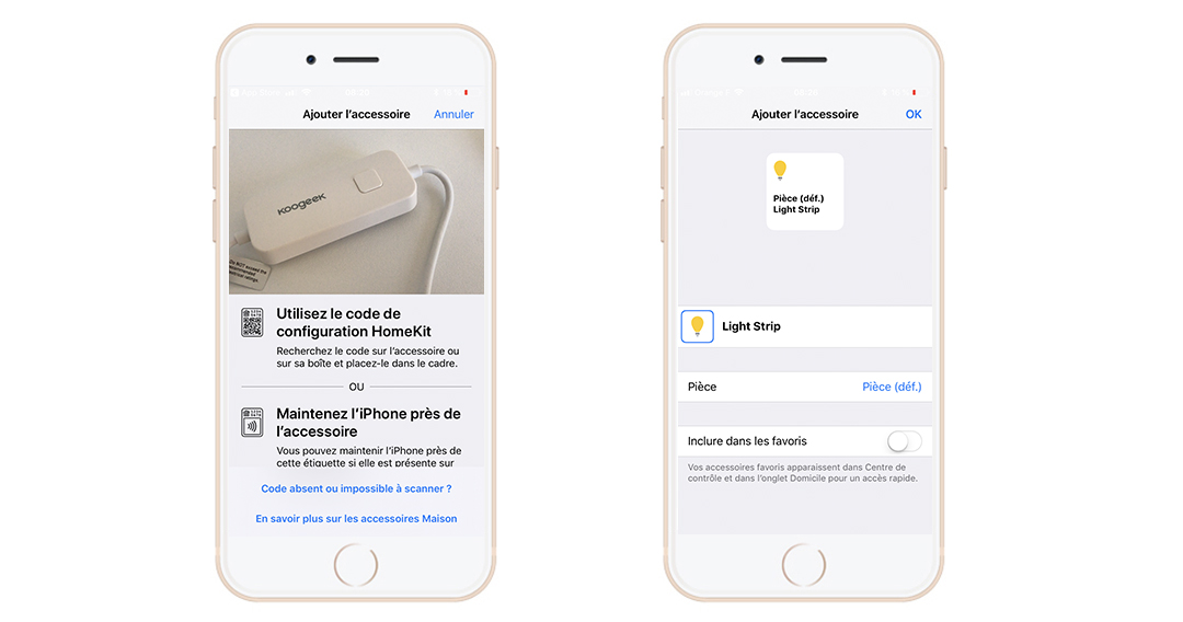test-ios-koogeek-homekit-ajout