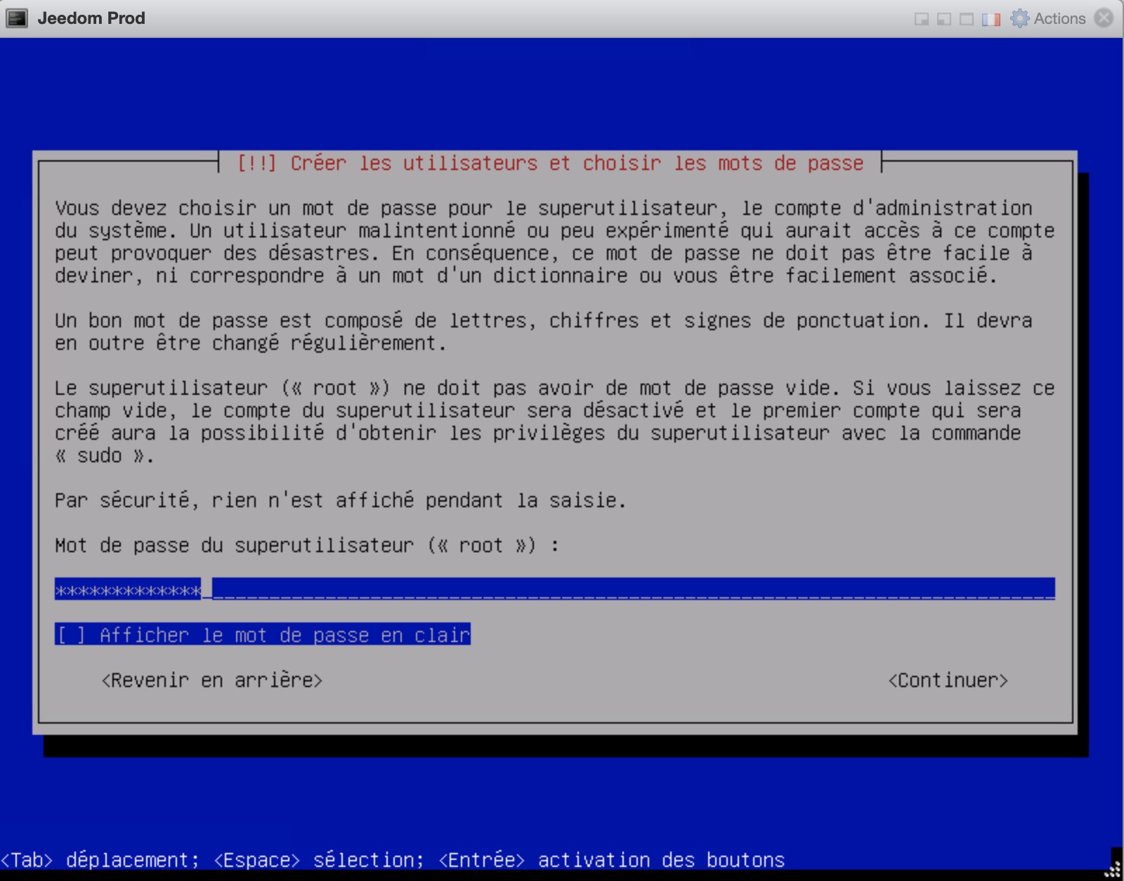 Jeedom-installation-debian-linux-vm-esxi-root-pass