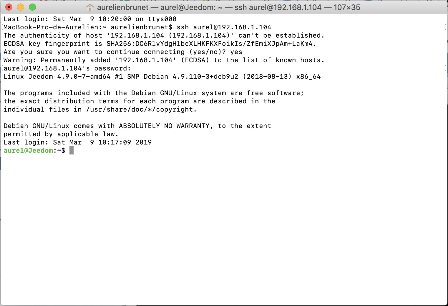 Jeedom-installation-debian-linux-vm-esxi-ssh-ok