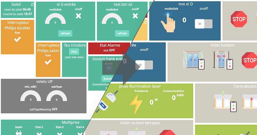 Rendre Jeedom beau et convivial avec les widgets custom : Notre tuto complet