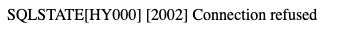 sql-state-jeedom-connexion-refused-plantage-solution