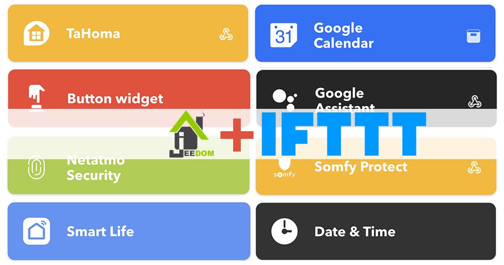 piloter Jeedom domotique avec IFTTT