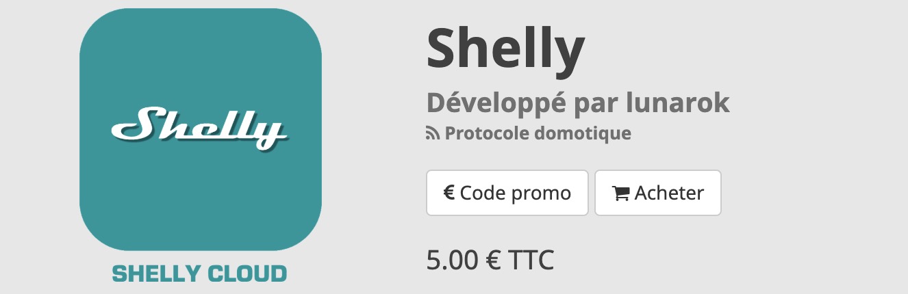 plugin shelly Jeedom