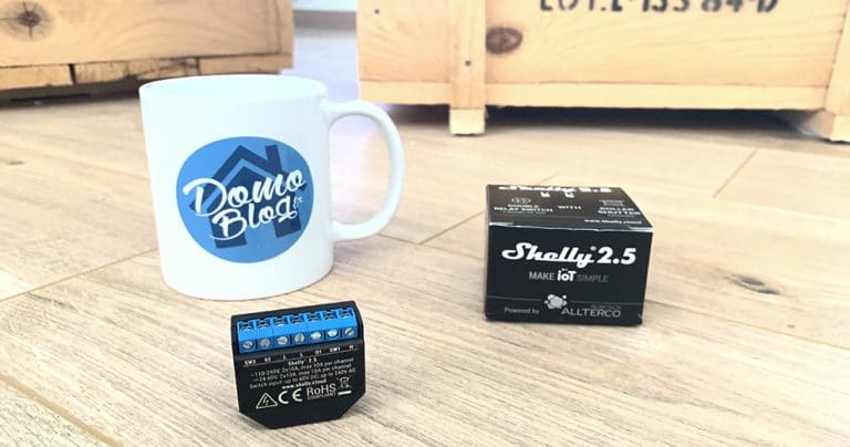 Shelly 2.5 : Comment installer le module domotique wifi et piloter des ...