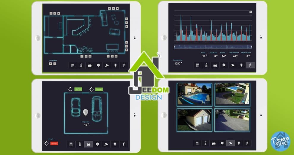 Design Jeedom : Comment mettre en place une interface tablette tactile  belle et fonctionnelle