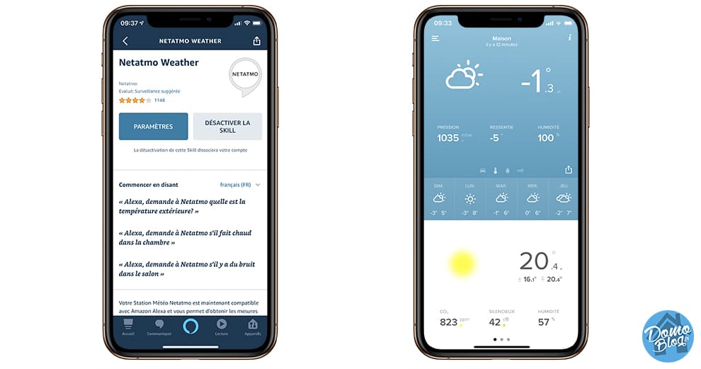 Comment demander la météo à Alexa - domoRex