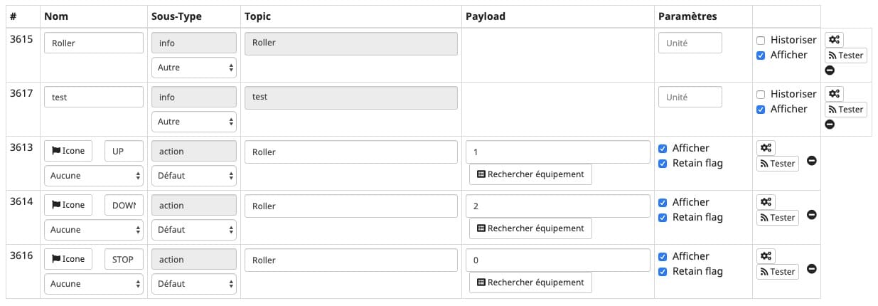 mqtt-jeedom-piblication