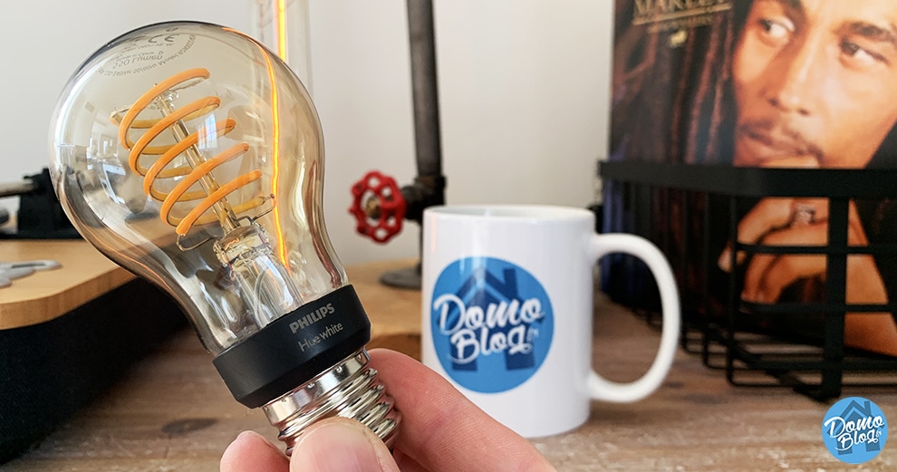 Test de l’ampoule Philips Hue à filament pour une ambiance vintage connectée