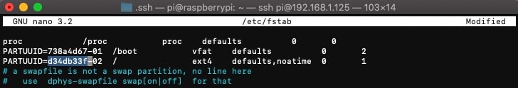 PARTUUID-disk-ssd-raspberrypi4-fstab
