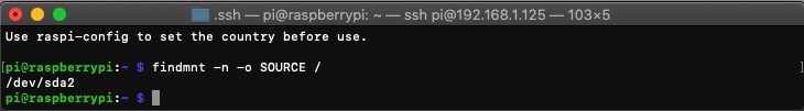 findmnt-result-ssd-raspberrypi