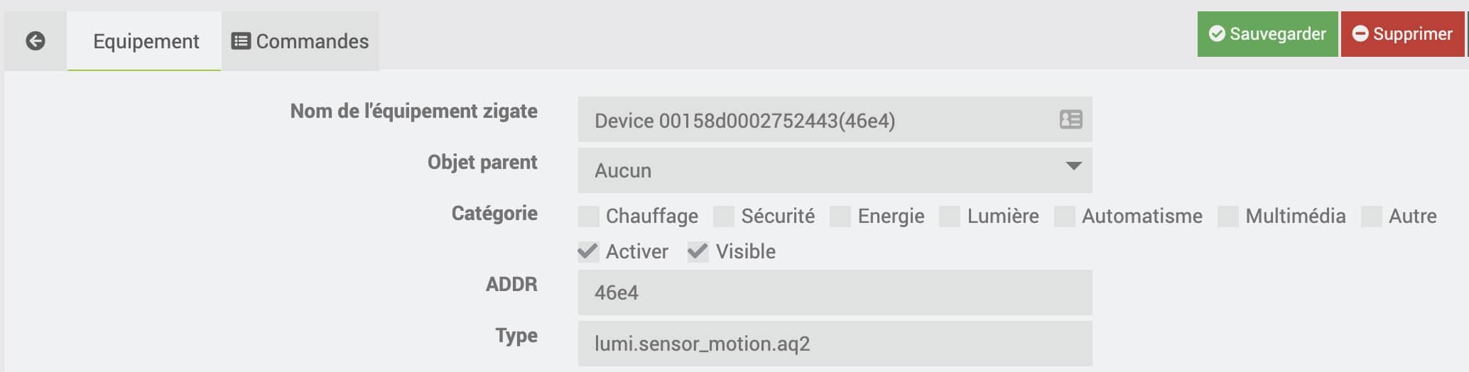 supprimer-device-aqara-jeedom