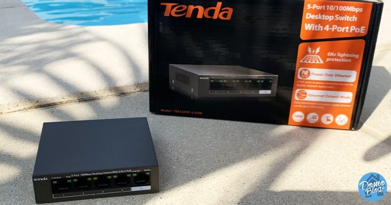 test-tenda-switch-poe-ethernet