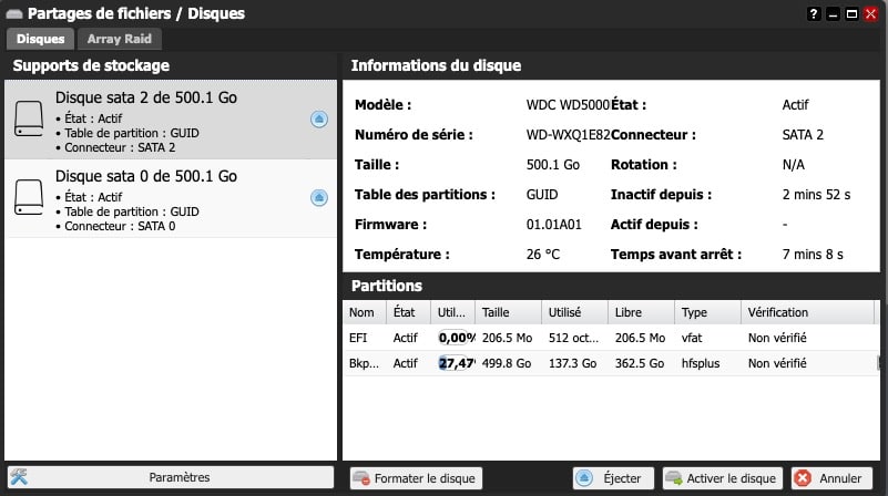 Comment installer et configurer les disques durs de la freebox Delta