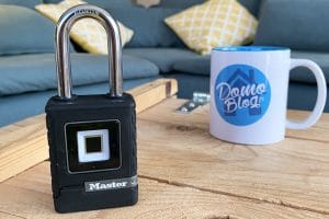 test-cadenas-master-lock-biometrique-connecte