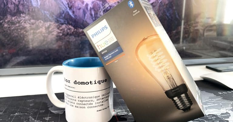 Découverte de l’ampoule Philips Hue à filament Edison