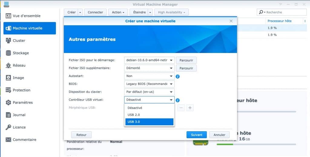 Installer Jeedom sur un NAS Synology avec Virtual Machine et debian 11 ...