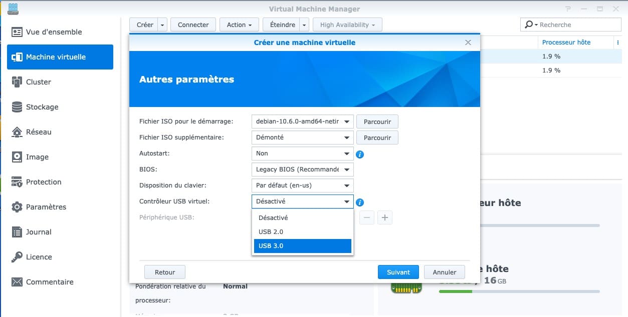 synology-vm-controlleur-usb-configuration-dongle-domotique