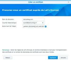 Comment générer un certificat HTTPS gratuit pour Jeedom ou Home ...