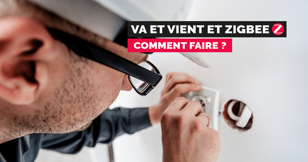 Schéma de va et vient simplifié: le va et vient sans fil