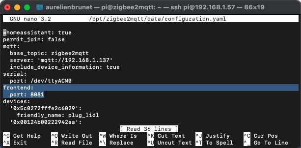 configuration-yaml-front-end-zigbee-mqtt