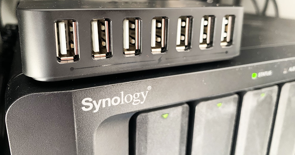 hub-usb-domotique-jeedom-home-assistant-nas-synology-vm