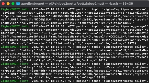 ssh-zigbee2mqtt