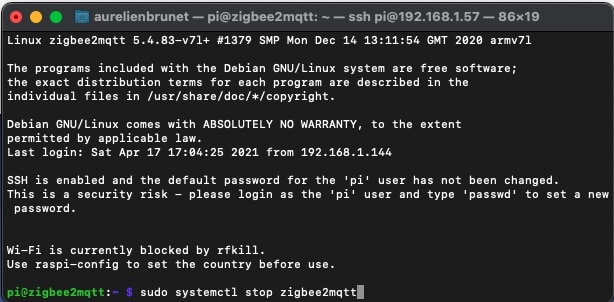 stop-zigbee2mqtt-co