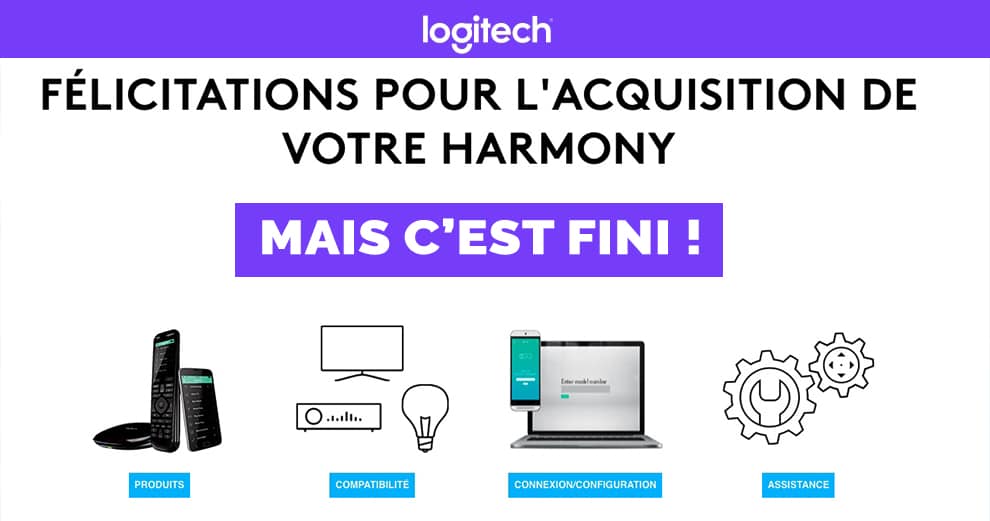 Logitech confirme la fin de ses célèbres télécommandes Harmony