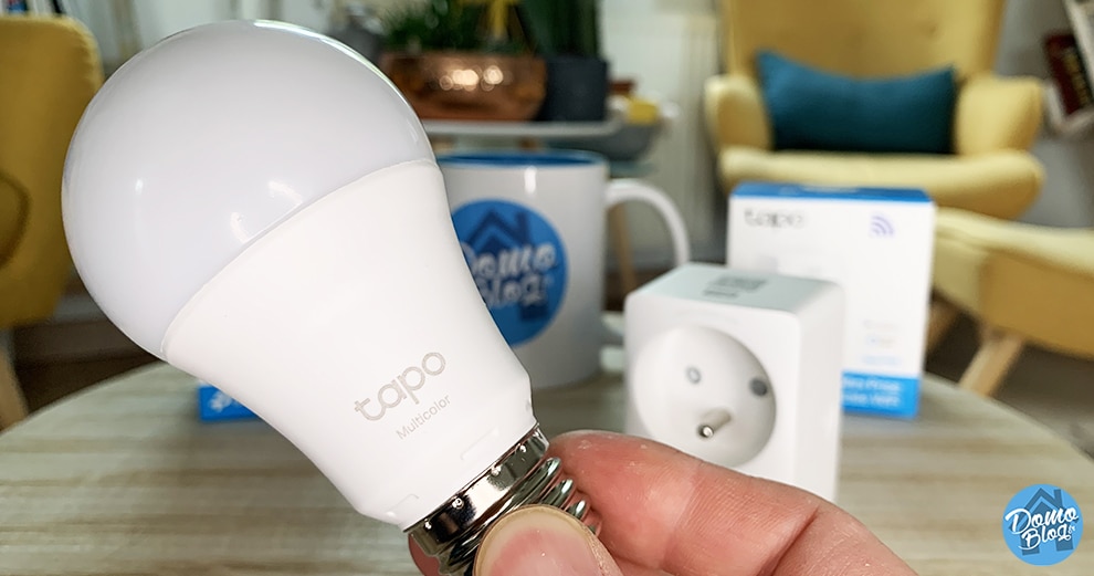 Test de la gamme Tapo de TP-Link avec la prise wifi P100 et l'ampoule  connectée L530E