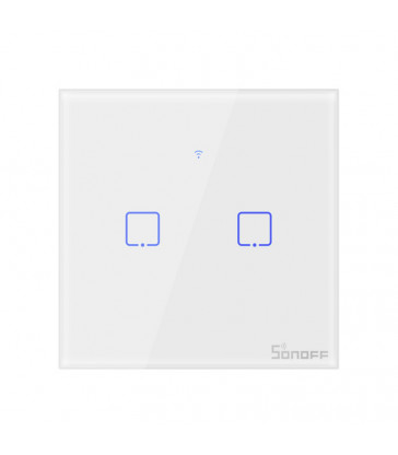 SONOFF - Interrupteur intelligent WIFI avec neutre - 2 charges