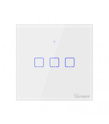 SONOFF - Interrupteur intelligent WIFI avec neutre - 3 charges