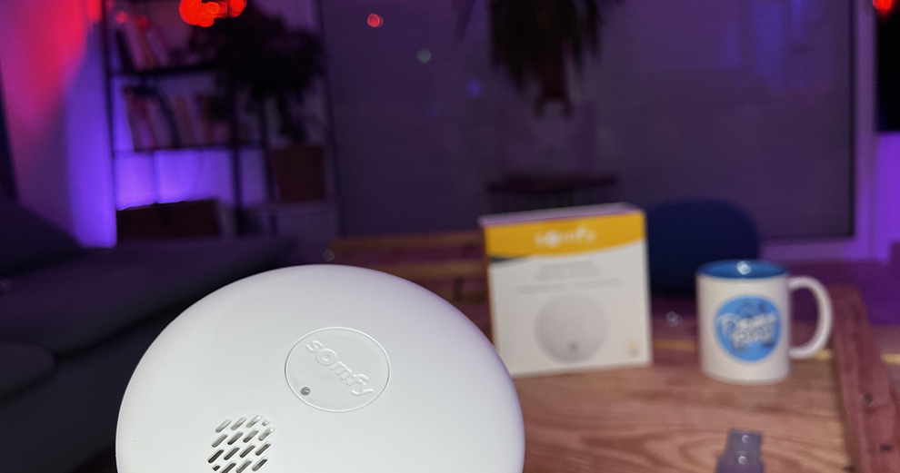 Test du détecteur de fumée connecté Somfy compatible avec Home