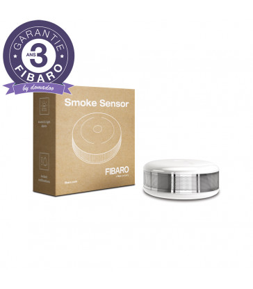 FIBARO - Détecteur de fumée Z-Wave Plus Fibaro Smoke Sensor FGSD-002