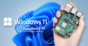 Comment installer Windows 11 sur le Raspberry Pi en 2 lignes de commandes seulement ?