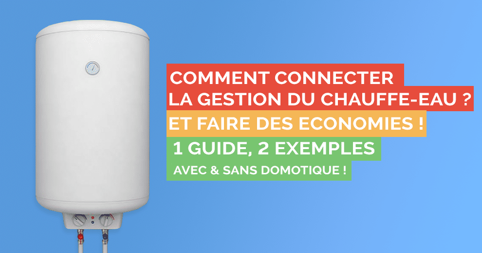 Comment programmer ma prise connectée pour que mon chauffe eau s