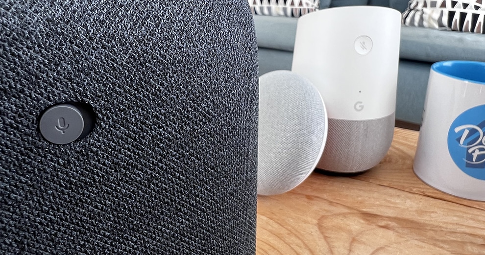 GOOGLE - Enceinte Connectée Intelligente Nest Mini - Anthracite