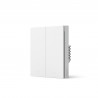 Interrupteur mural double intelligent H1 ZigBee 3.0 (avec neutre)