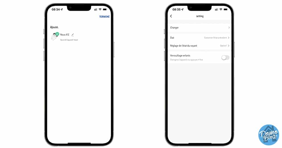 NOUS - Lot de 2x Prise intelligente Zigbee 3.0 + Mesure de consommation