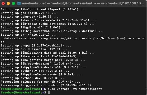 creation-user-home-assistant-vm-freebox