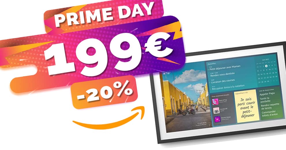 Le grand écran intelligent Echo Show 15 est à prix fou à seulement 199€ (20)