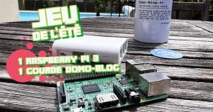 JEU : Domo-Blog vous offre un Raspberry Pi 3 et des goodies !